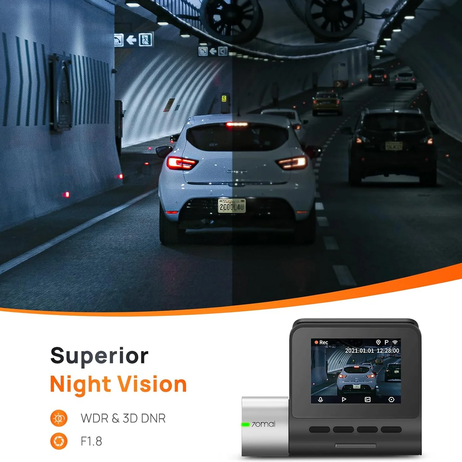 70mai DashCam Pro Plus+ A500S - Image 4