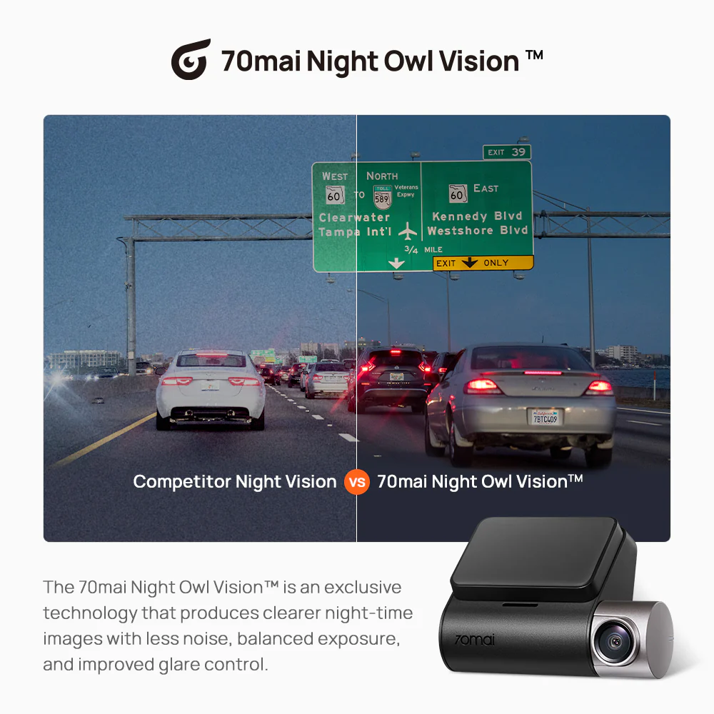 70mai A510 HDR 3K DashCam - Image 6